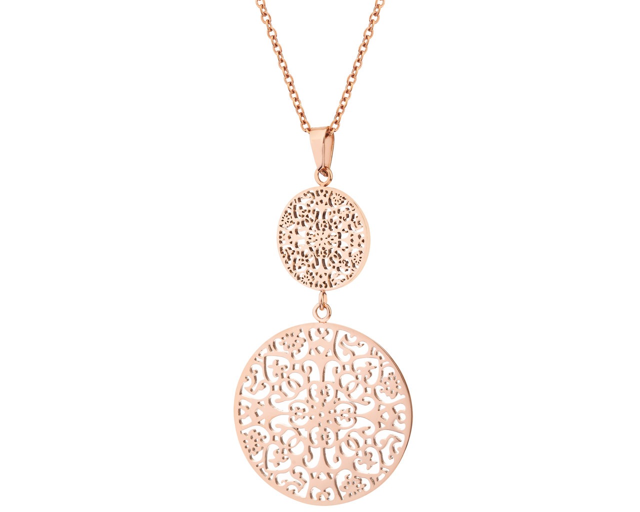 elixa NASZYJNIK ZE STALI SZLACHETNEJ - ROZETA EL531-6384