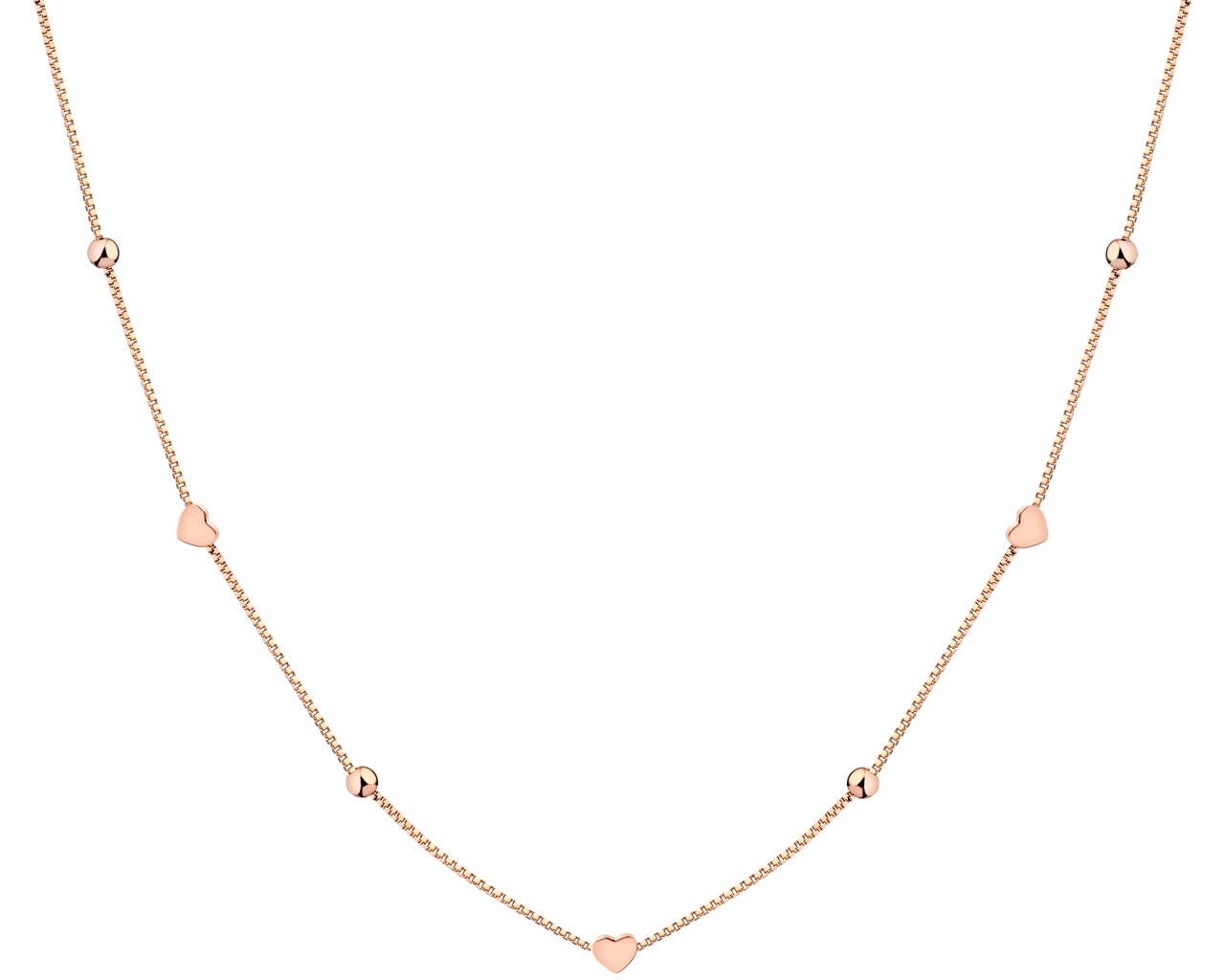 elixa NASZYJNIK ZE STALI SZLACHETNEJ - SERCA EL533-3522