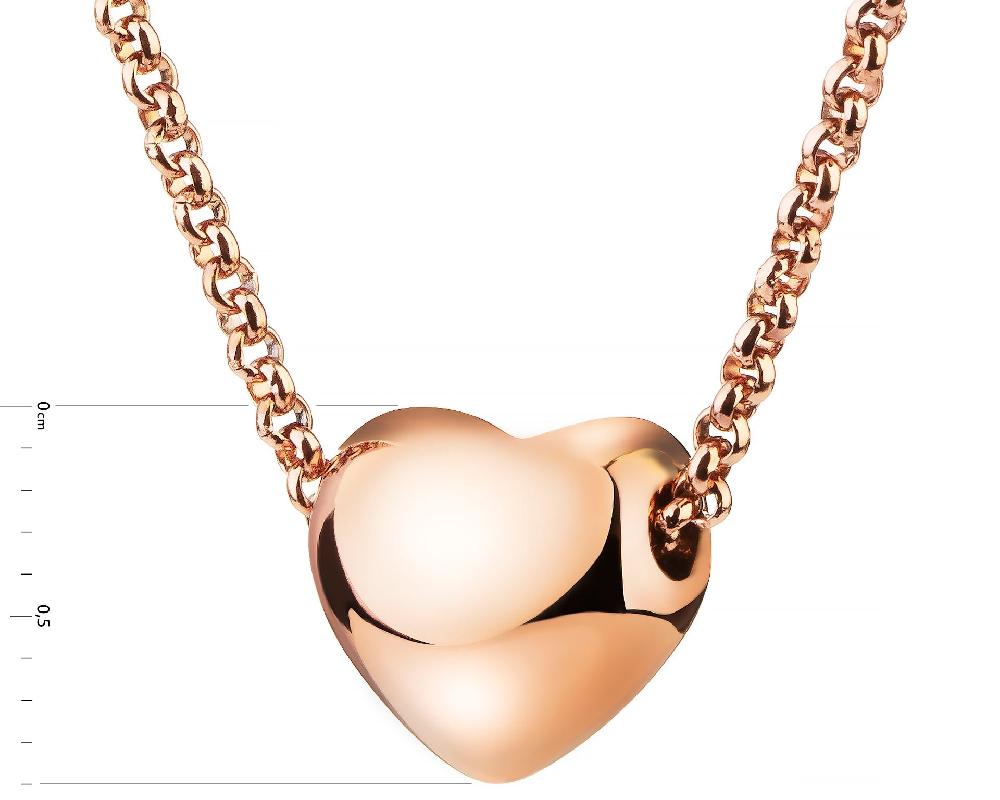 Elixa NASZYJNIK ZE STALI SZLACHETNEJ - SERCE EL538-0050