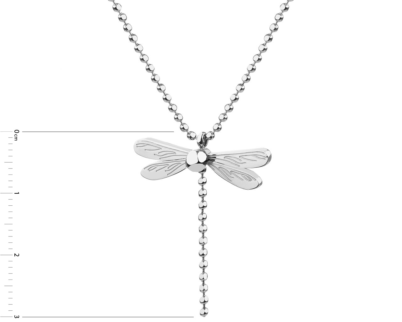 Elixa NASZYJNIK ZE STALI SZLACHETNEJ - WAŻKA EL529-0474