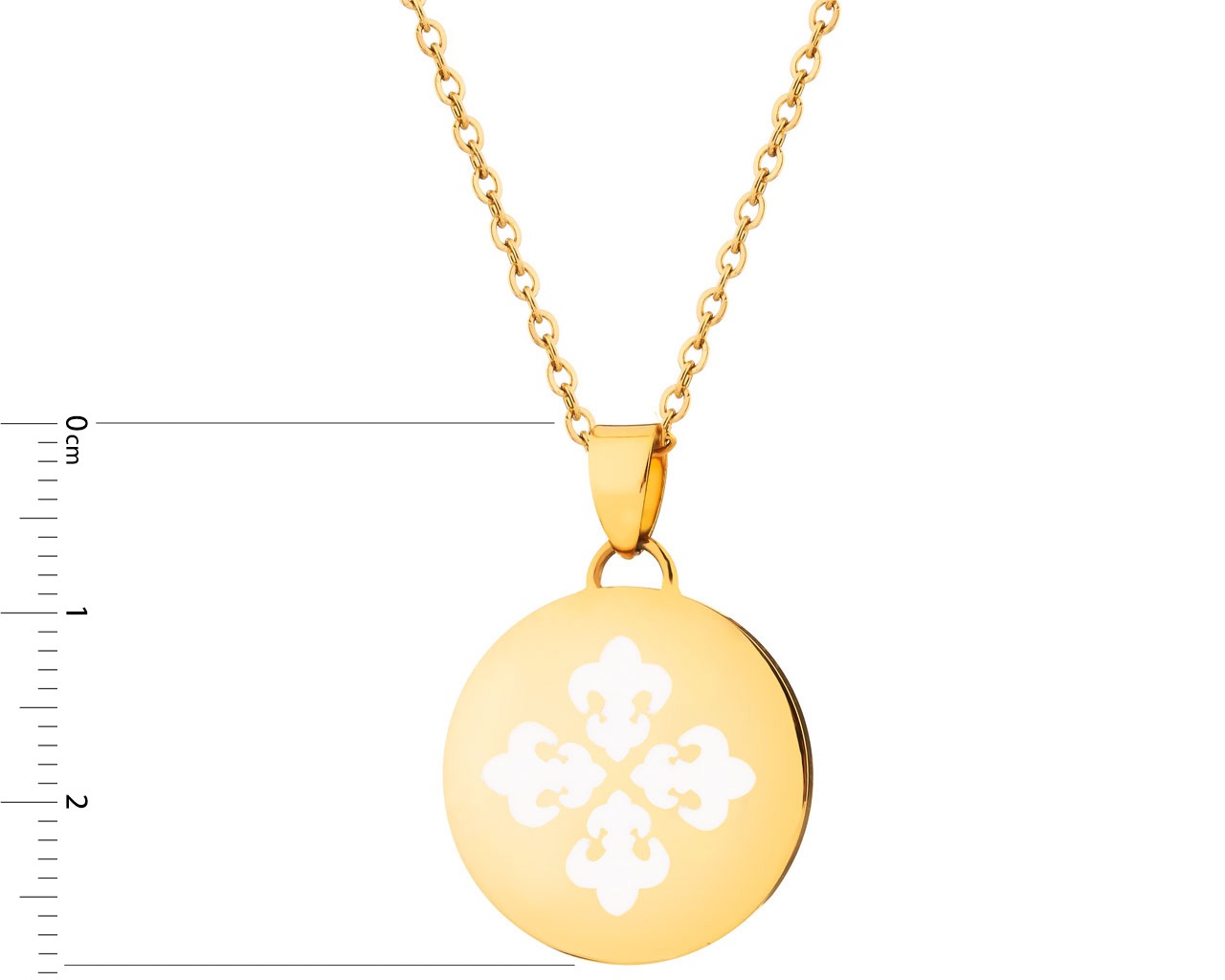 Elixa NASZYJNIK ZE STALI SZLACHETNEJ Z EMALIĄ EL531-4165