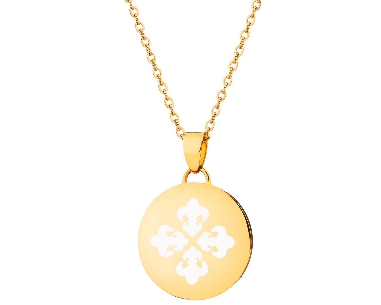 elixa NASZYJNIK ZE STALI SZLACHETNEJ Z EMALIĄ EL531-4165