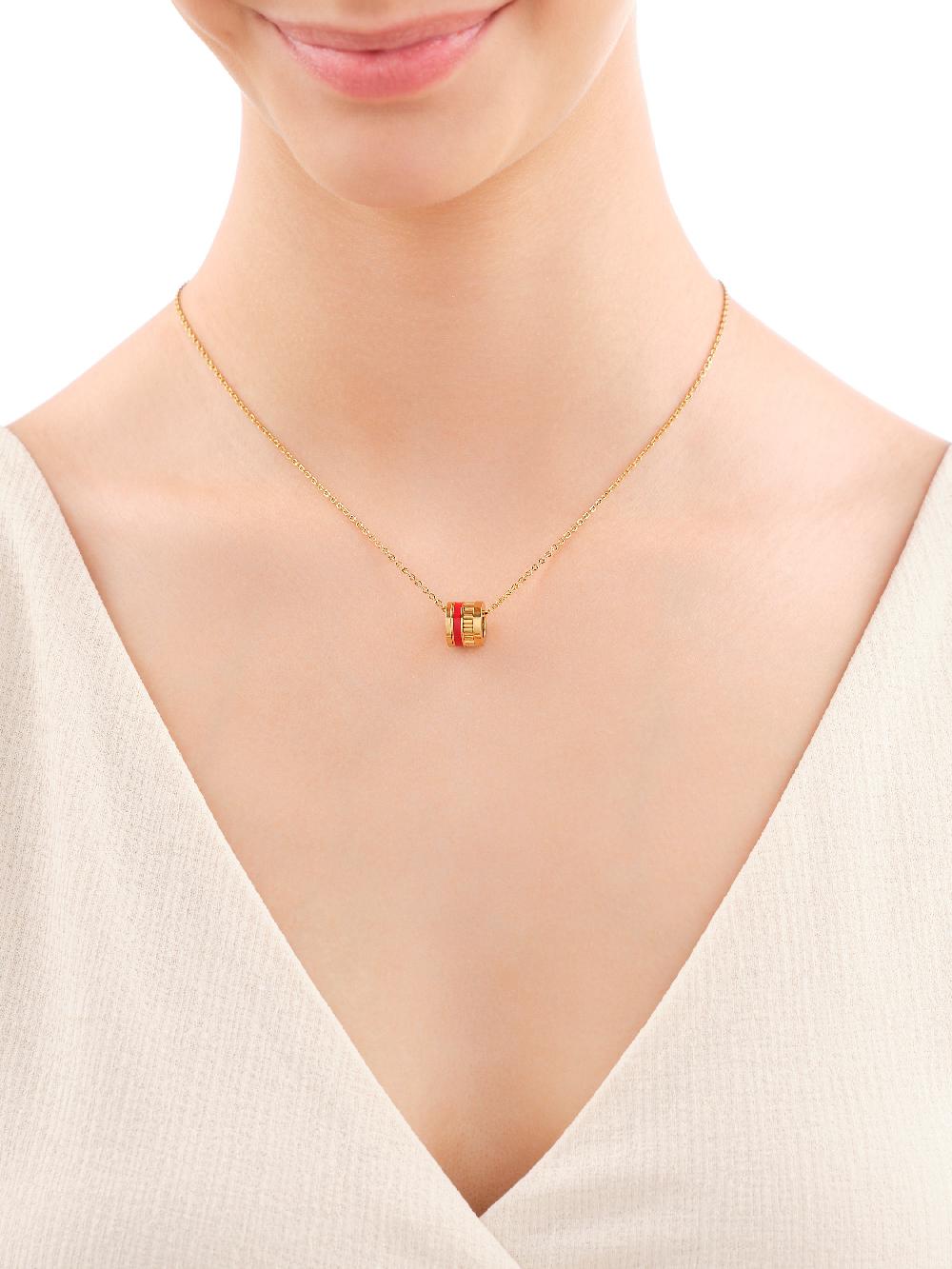 Elixa NASZYJNIK ZE STALI SZLACHETNEJ Z EMALIĄ EL536-7125