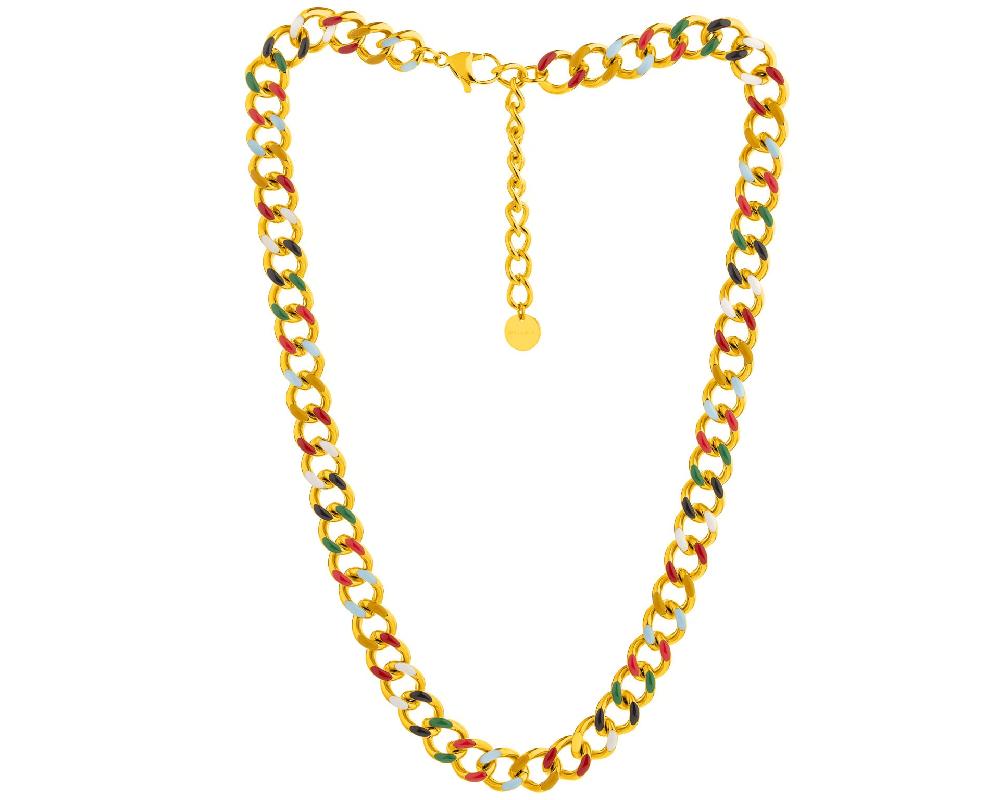 elixa NASZYJNIK ZE STALI SZLACHETNEJ Z EMALIĄ EL537-0379