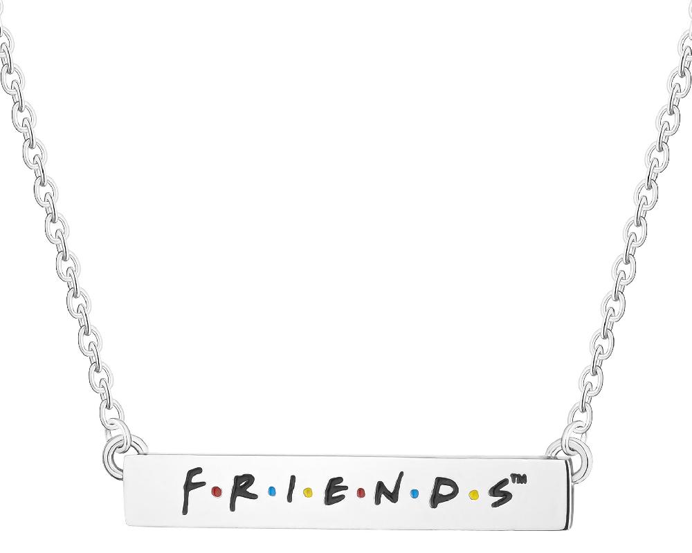 elixa NASZYJNIK ZE STALI SZLACHETNEJ Z EMALIĄ - FRIENDS WARNER BROS. DISCOVERY WB539-5549