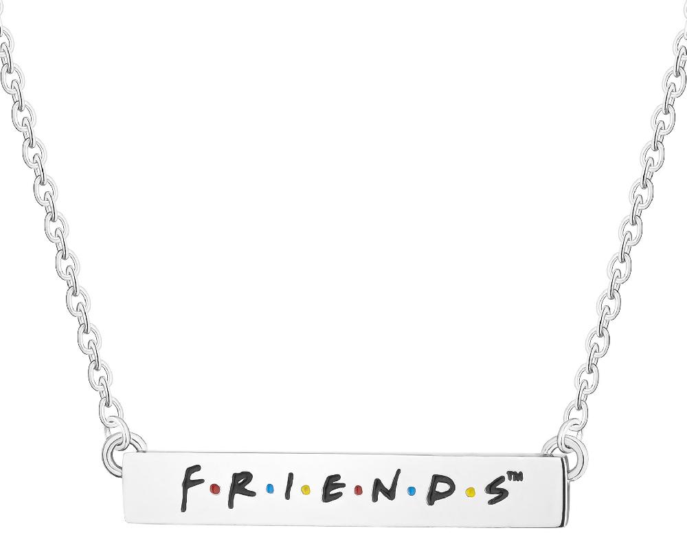 elixa NASZYJNIK ZE STALI SZLACHETNEJ Z EMALIĄ - FRIENDS WARNER BROS. DISCOVERY WB539-5549