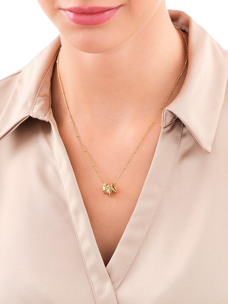 Elixa NASZYJNIK ZE STALI SZLACHETNEJ Z KRYSZTAŁAMI EL535-1471