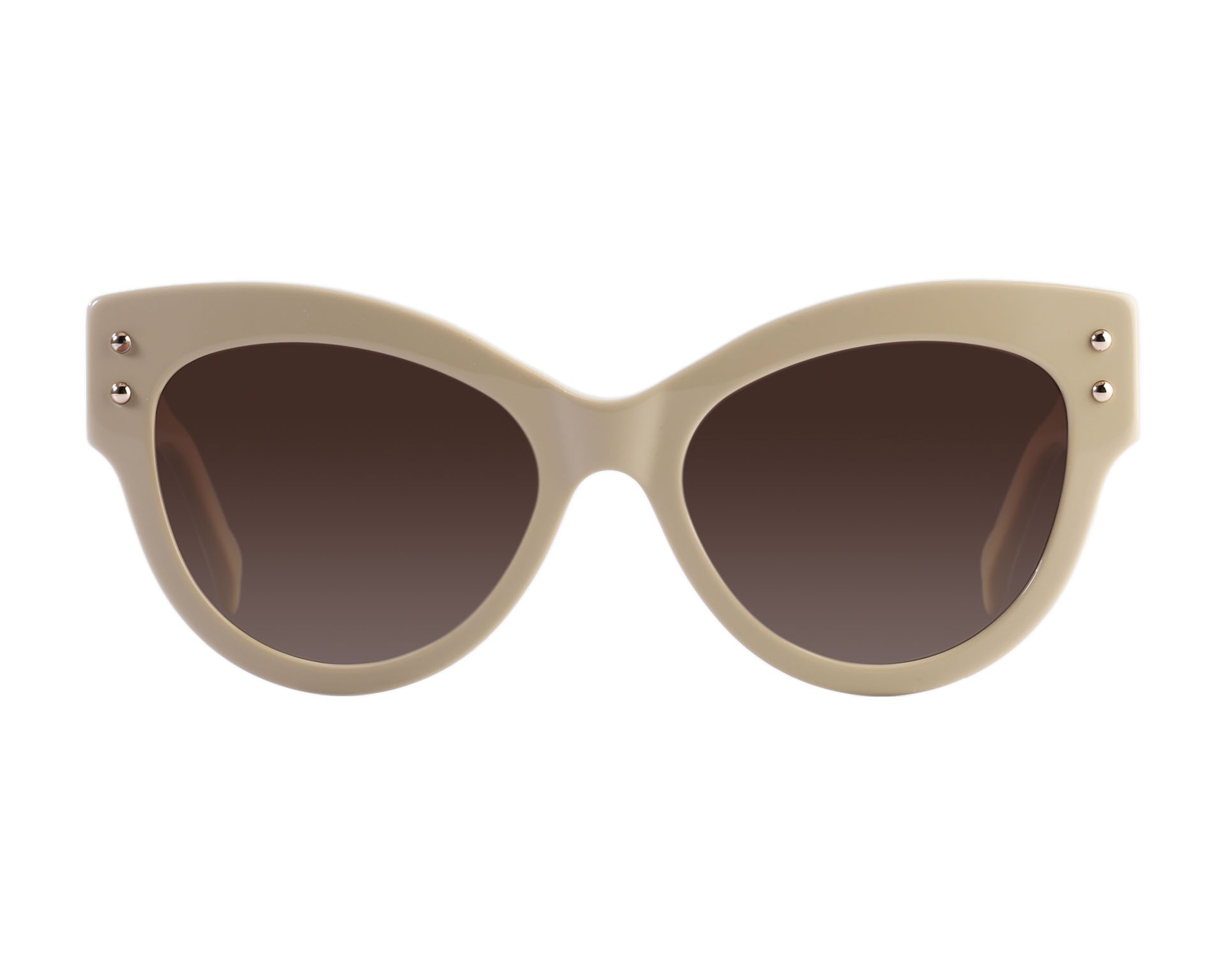 elixa OKULARY PRZECIWSŁONECZNE DAMSKIE KOCIE OCZY BEŻOWE AC.SG.33.C03