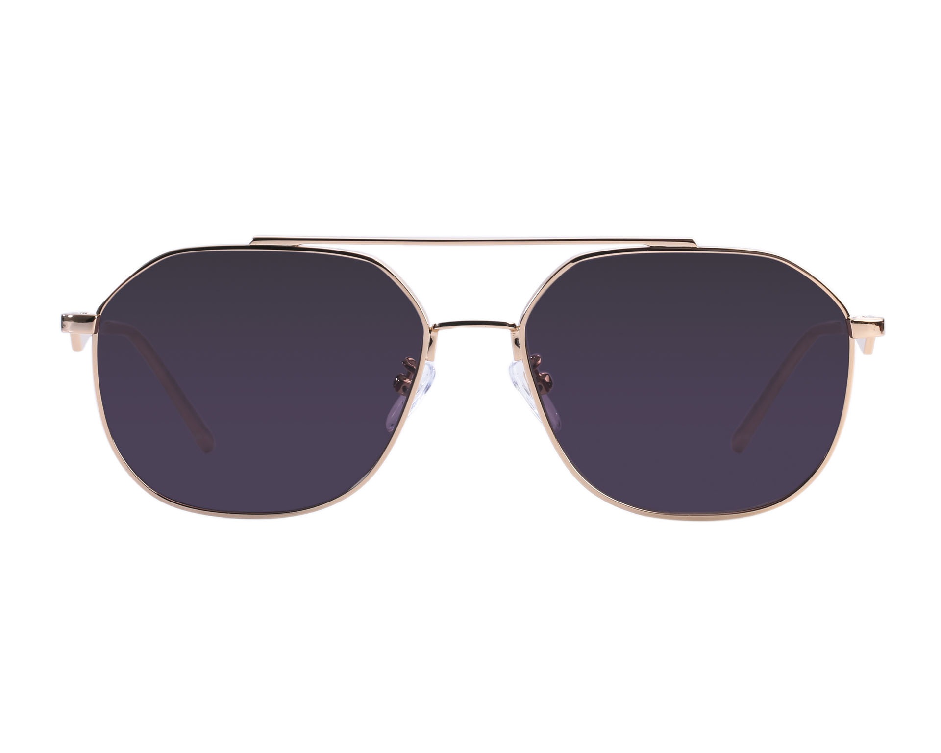 elixa OKULARY PRZECIWSŁONECZNE DAMSKIE PILOTKI JASNE ZŁOTE AC.SG.09.C01