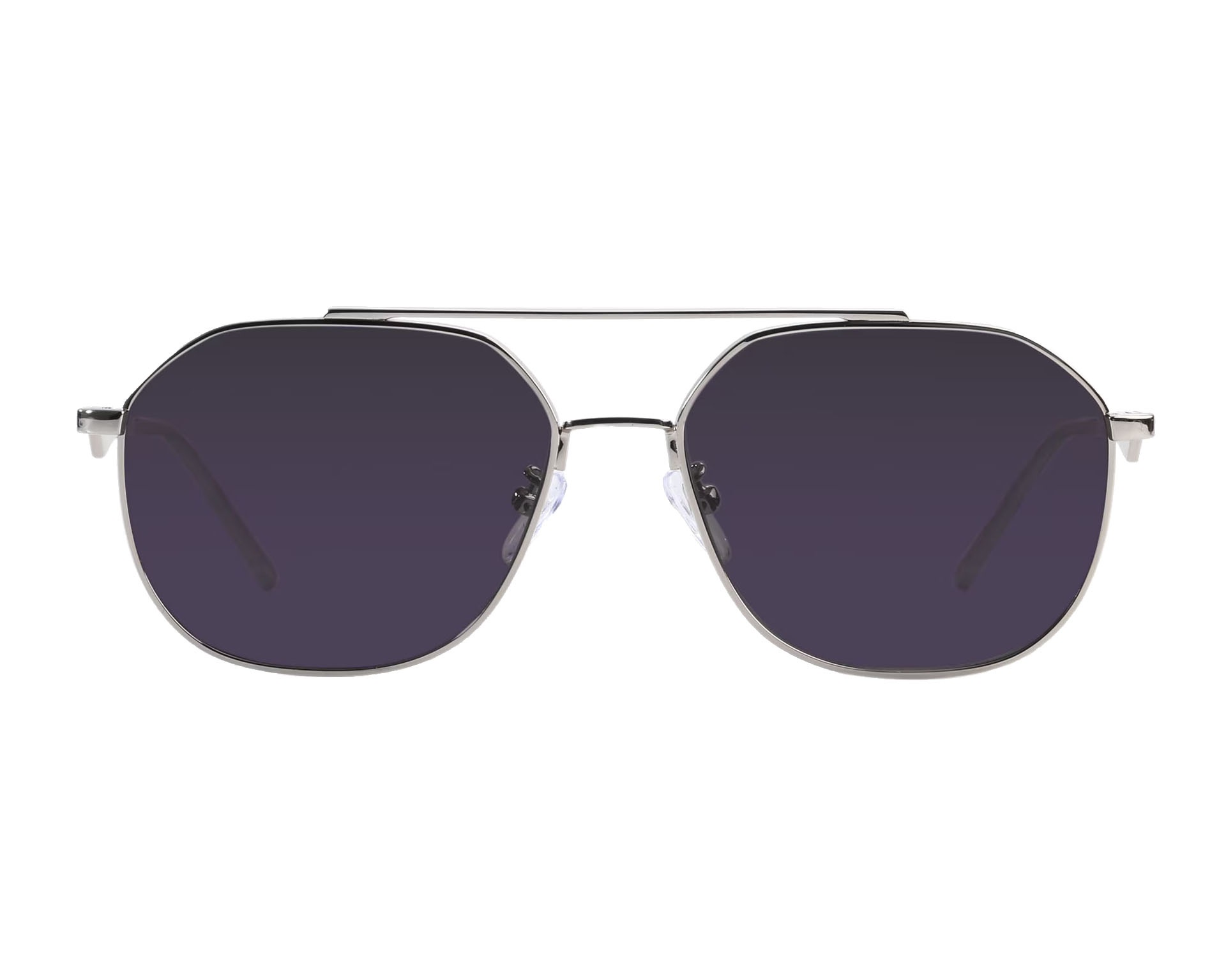 elixa OKULARY PRZECIWSŁONECZNE DAMSKIE PILOTKI SREBRNE AC.SG.09.C02