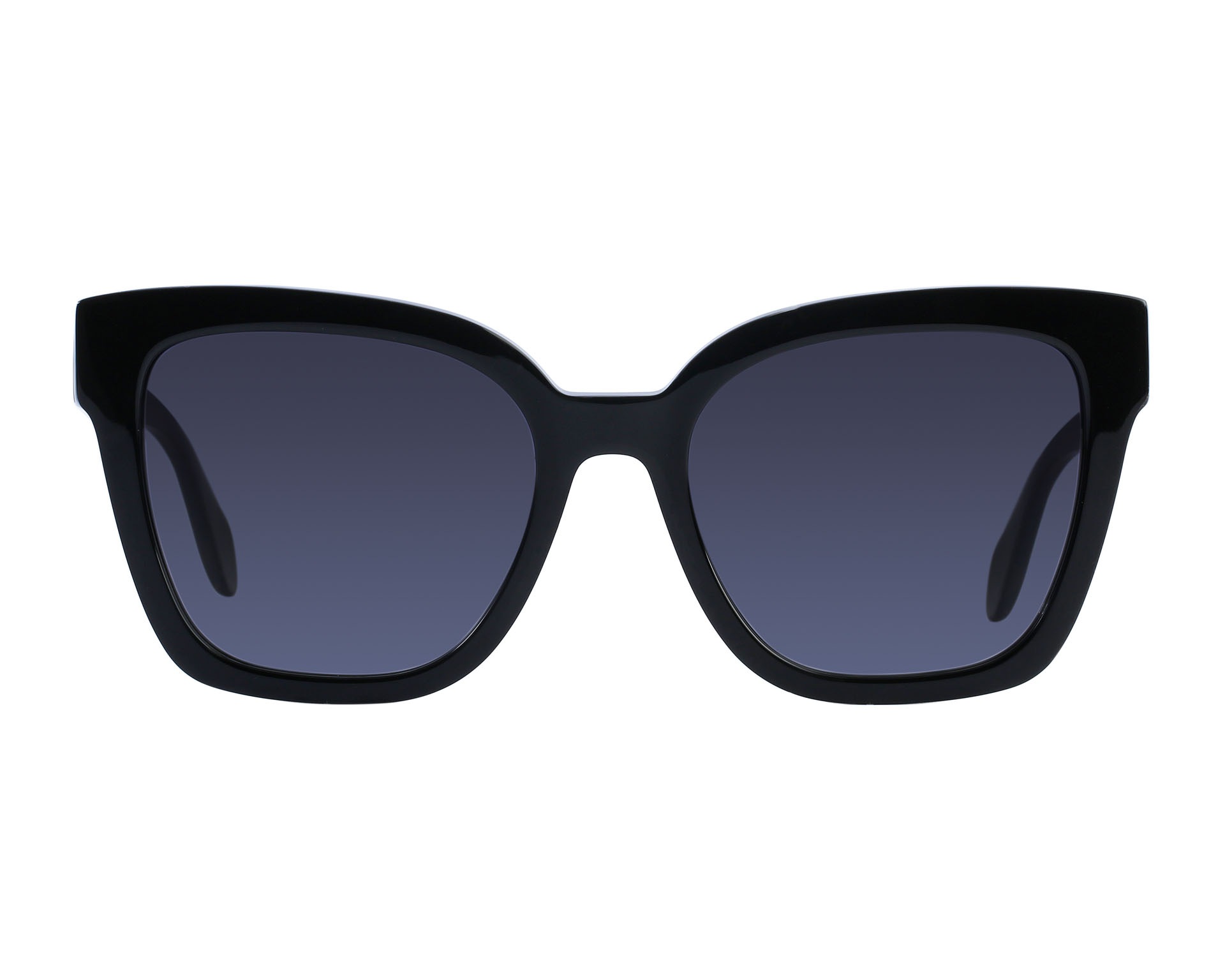 elixa OKULARY PRZECIWSŁONECZNE DAMSKIE PROSTOKĄTNE CZARNE AC.SG.25.C01