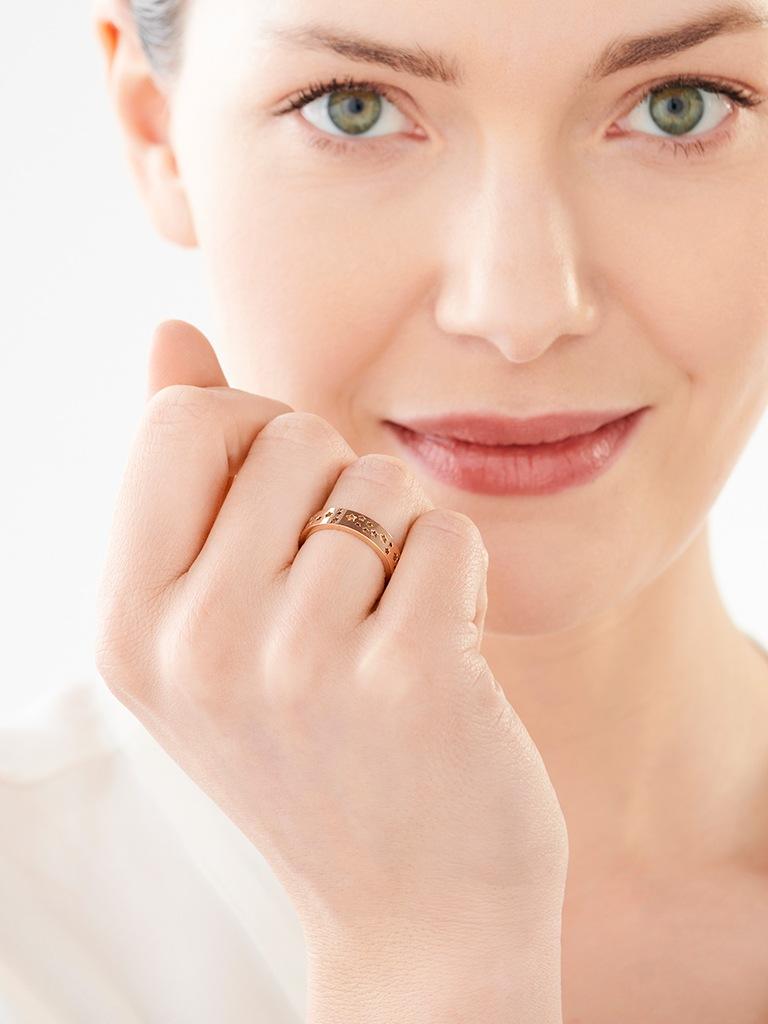 Elixa PIERŚCIONEK ZE STALI SZLACHETNEJ - GWIAZDY EL528-0266