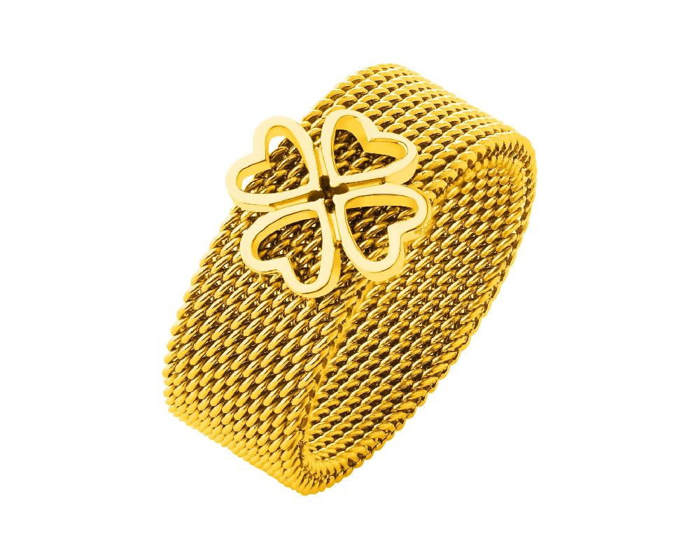 elixa PIERŚCIONEK ZE STALI SZLACHETNEJ - KONICZYNA EL537-3676