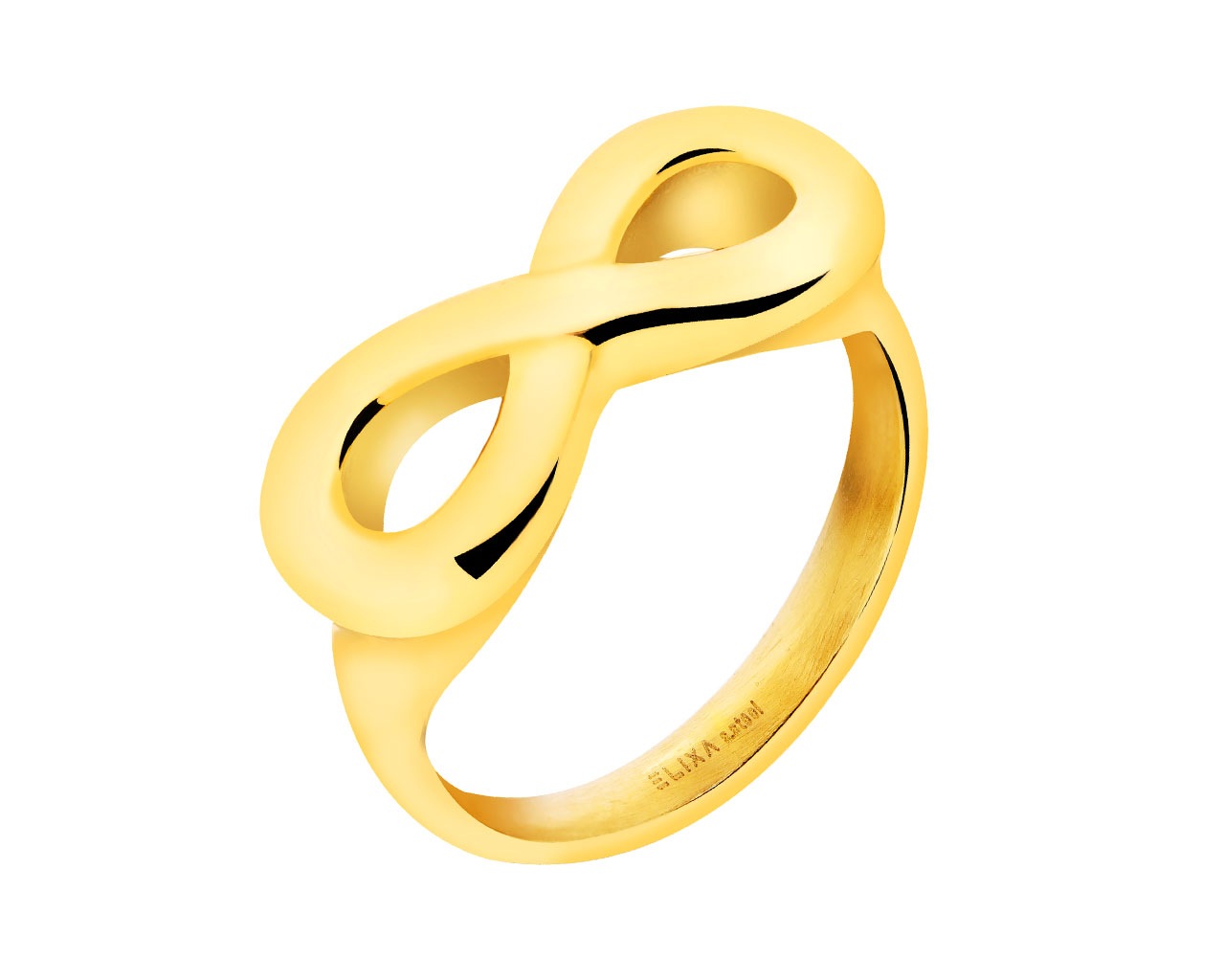 elixa PIERŚCIONEK ZE STALI SZLACHETNEJ - NIESKOŃCZONOŚĆ EL532-8671