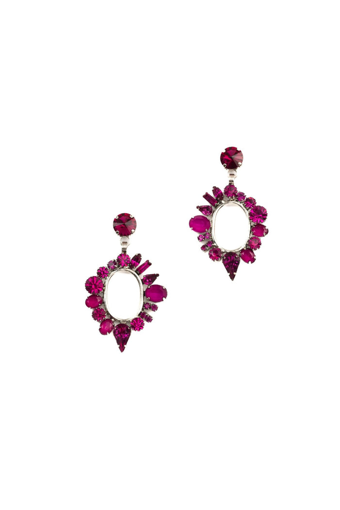 Elizabeth Cole Anica Earrings Pink