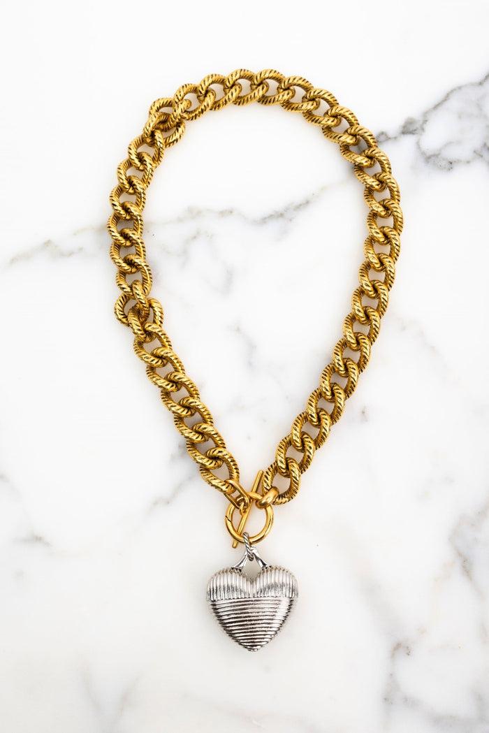 elizabeth cole Annabeth Necklace Gold