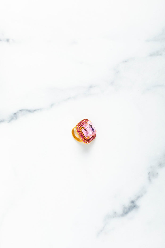 Elizabeth Cole Ariana Ring Blue