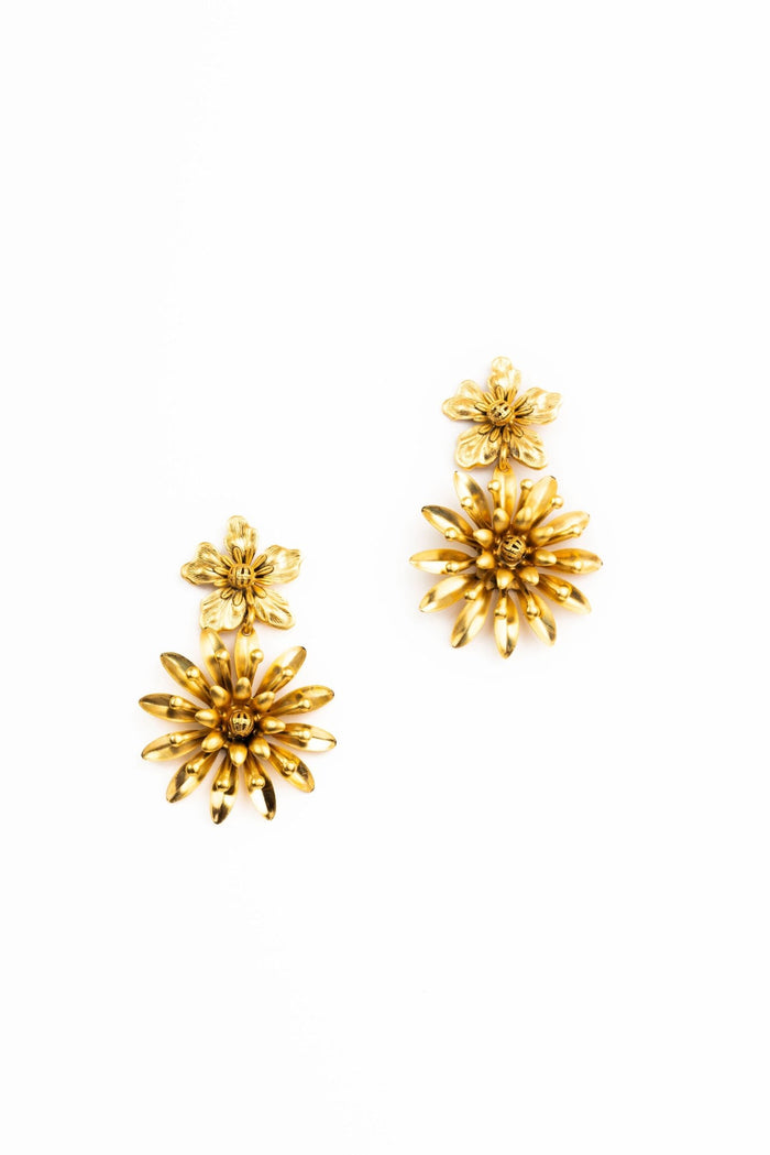 Elizabeth Cole Aubriella Earrings Silver