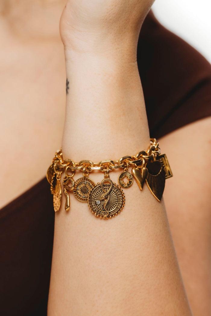 Elizabeth Cole Auriel Bracelet Gold