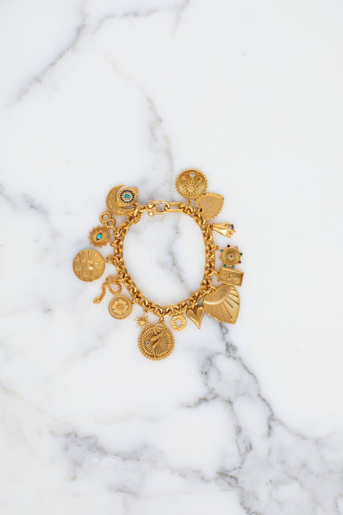 elizabeth cole Auriel Bracelet Gold