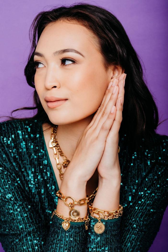 Elizabeth Cole Auryn Bracelet Gold