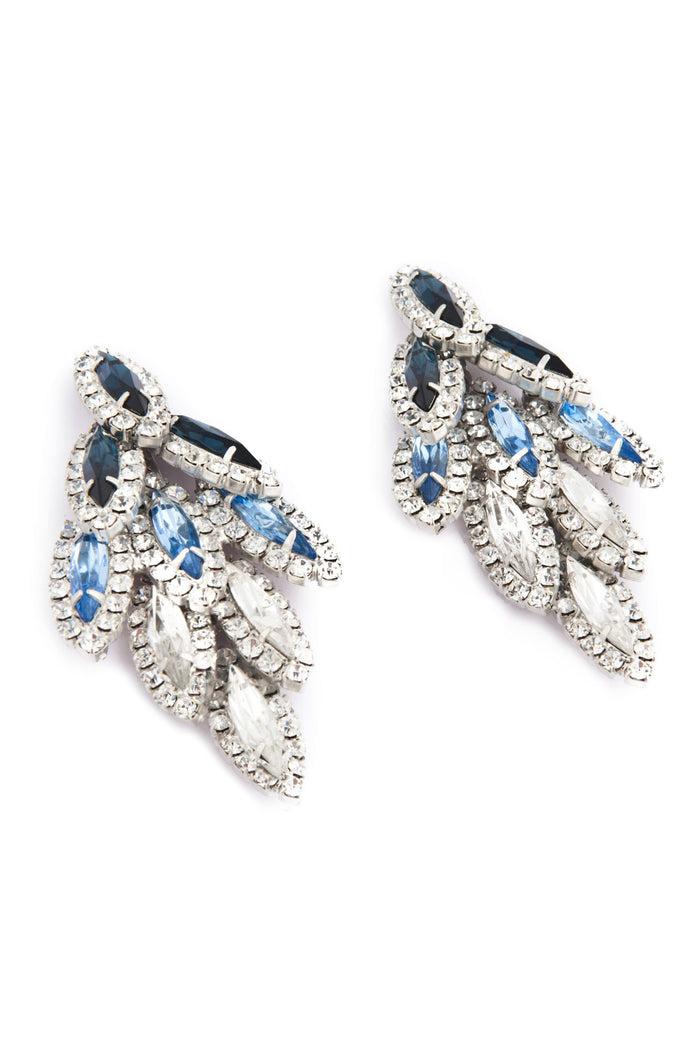 Elizabeth Cole Bacall Earring Blue