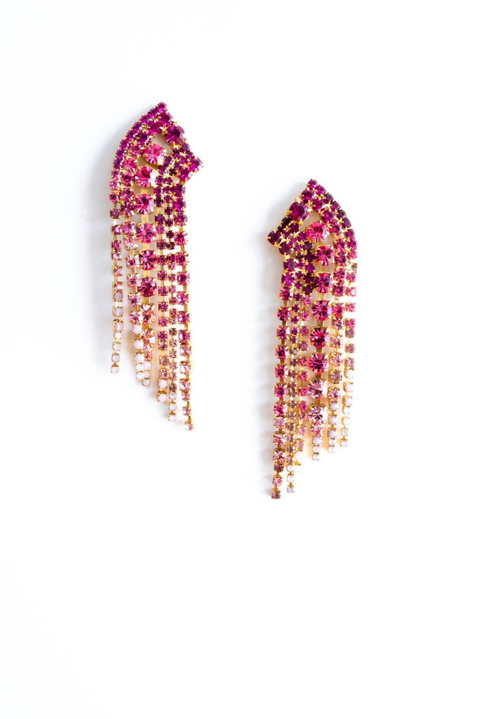 elizabeth cole Barrett Earrings Pink