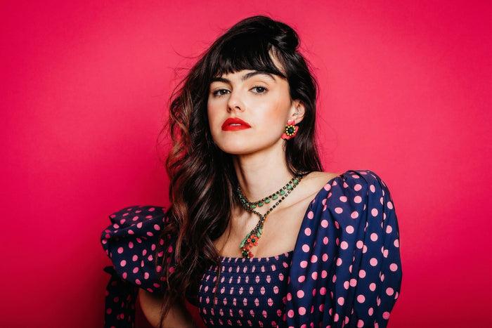 Elizabeth Cole Bentley Necklace Green