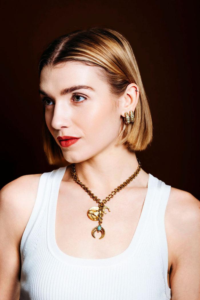 Elizabeth Cole Beryll Necklace Default Title