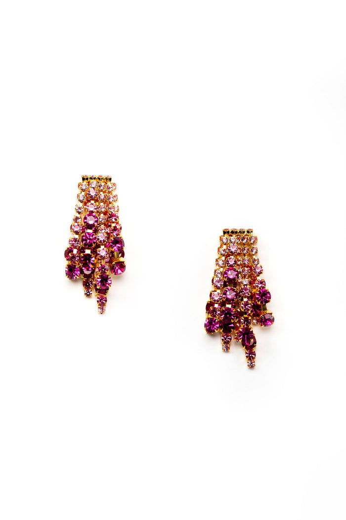 Elizabeth Cole Bette Earrings Pink