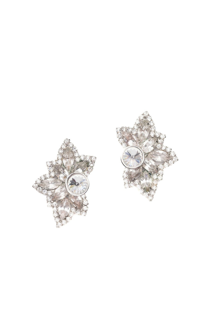 Elizabeth Cole Blossom Earrings Crystal