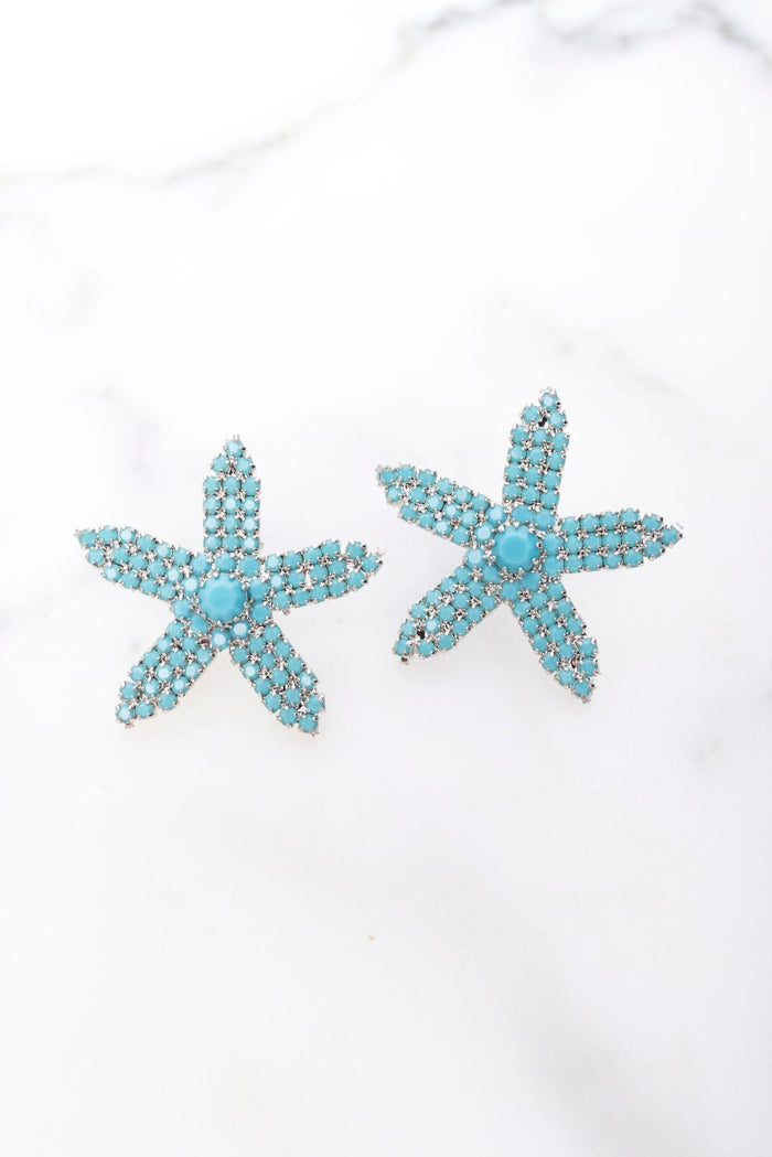 elizabeth cole Caitlin Earrings Crystal