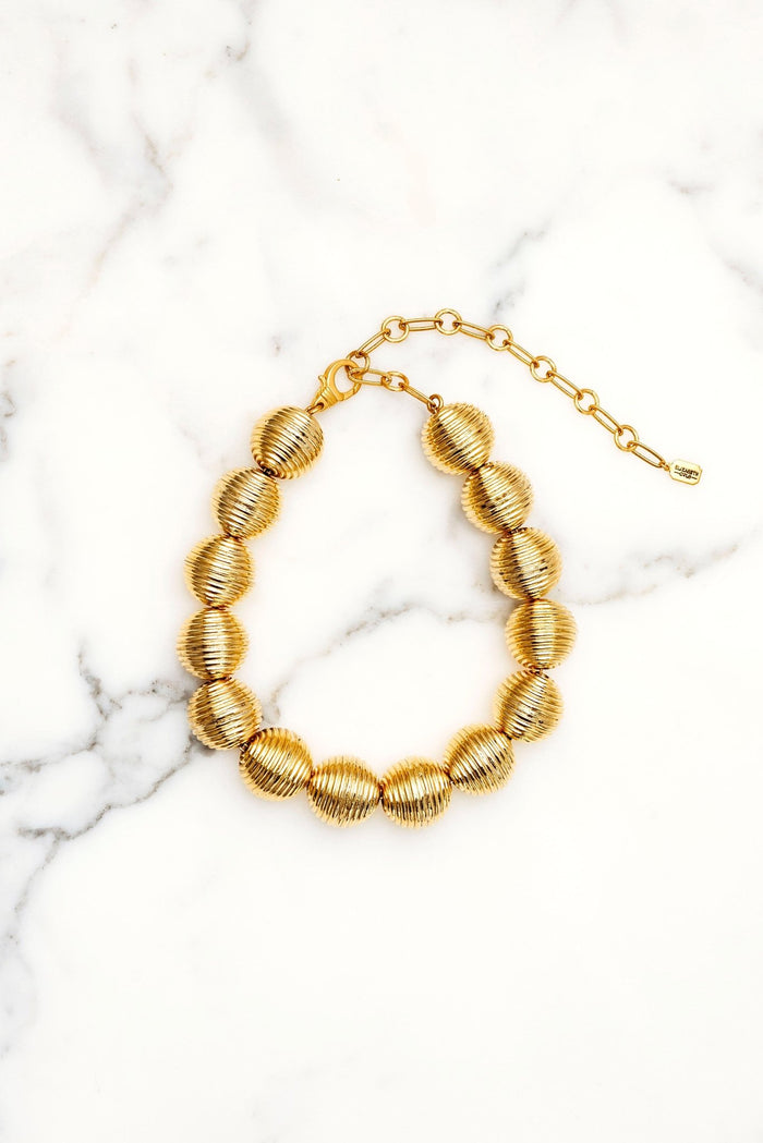 elizabeth cole Cammie Necklace Gold