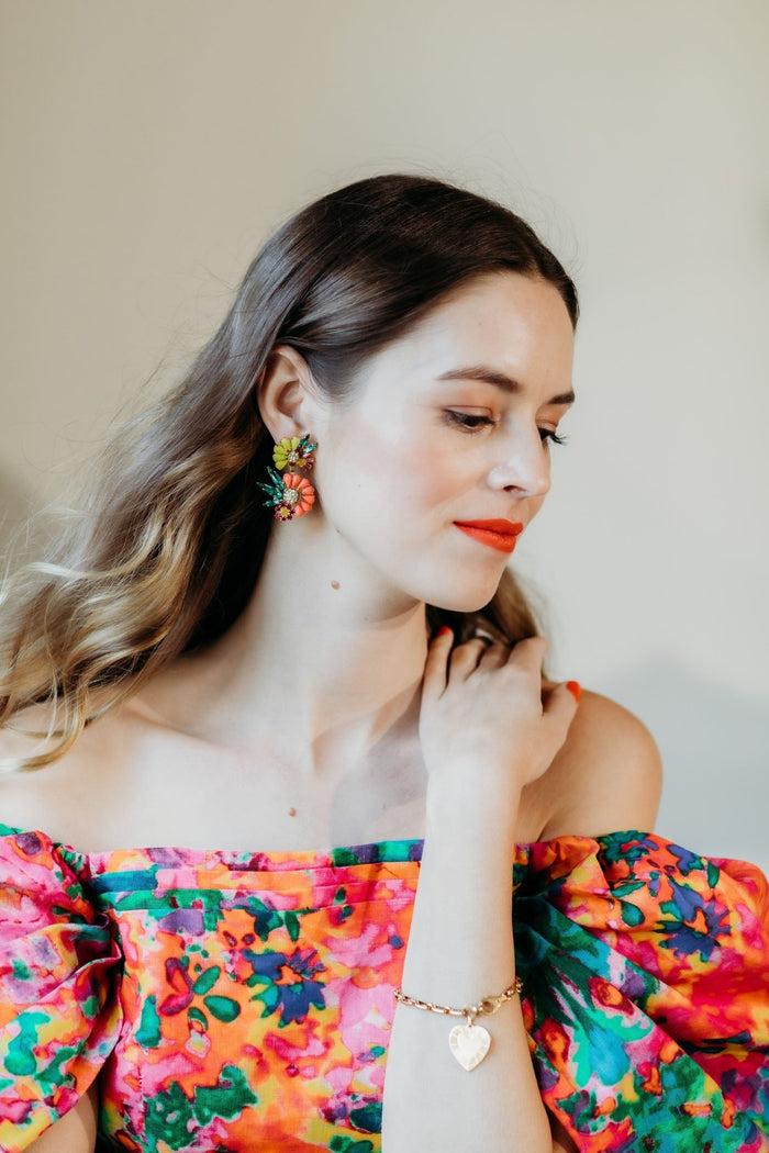 Elizabeth Cole Candice Earrings Default Title