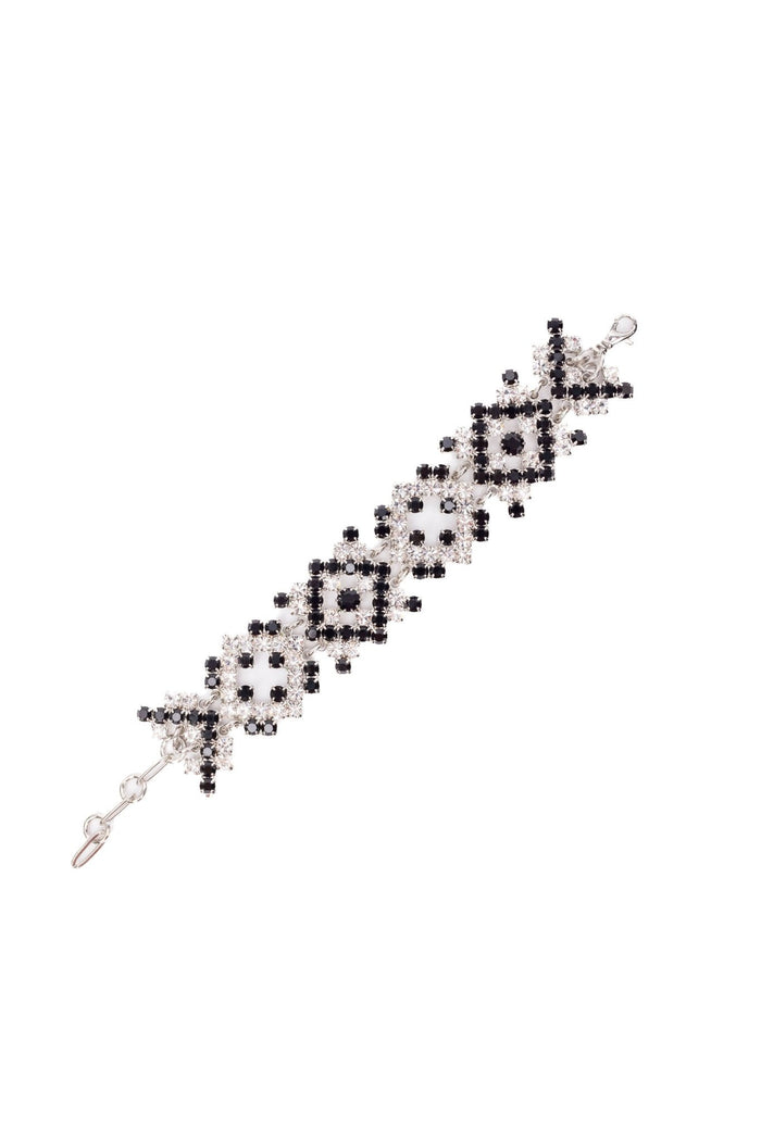 Elizabeth Cole Celine Bracelet Checkerboard