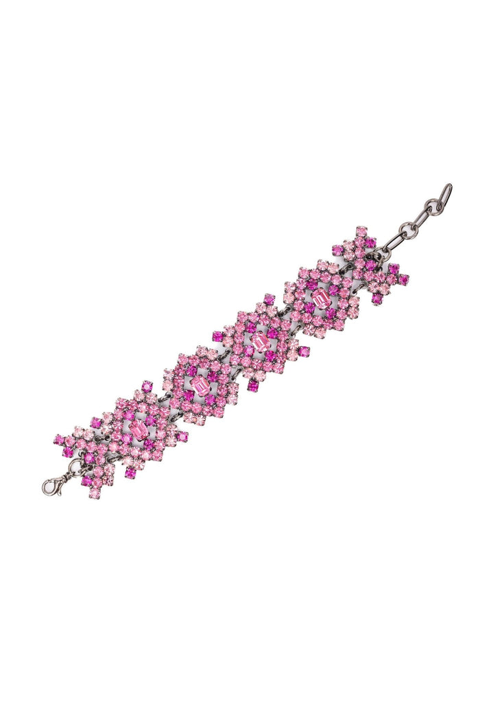 Elizabeth Cole Celine Bracelet Checkerboard