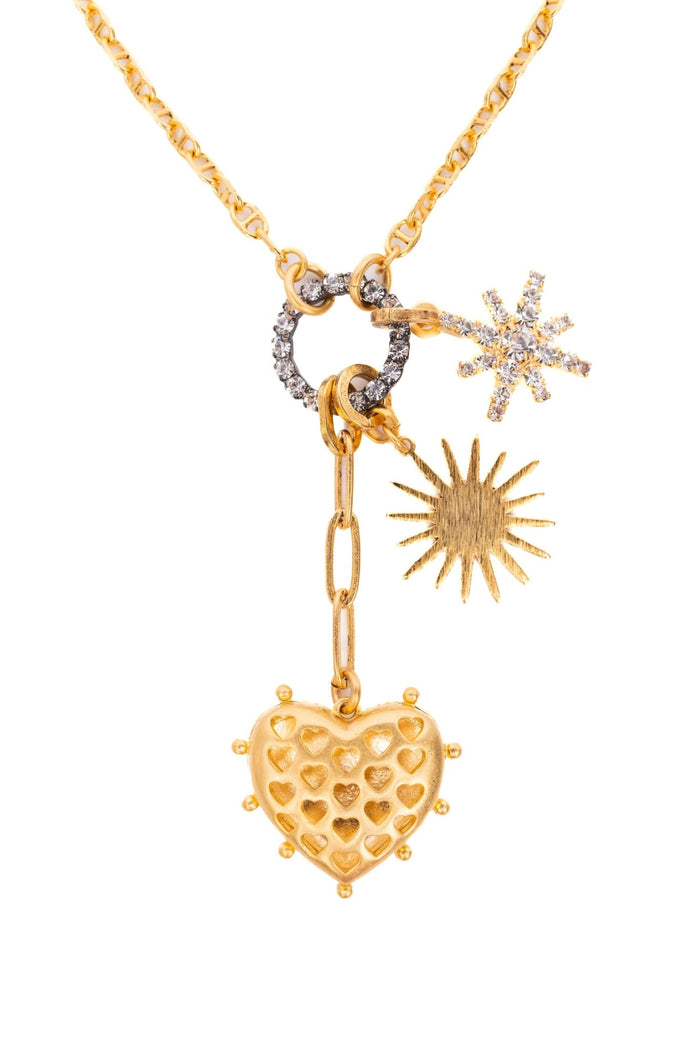 Elizabeth Cole Cerelia Necklace Gold