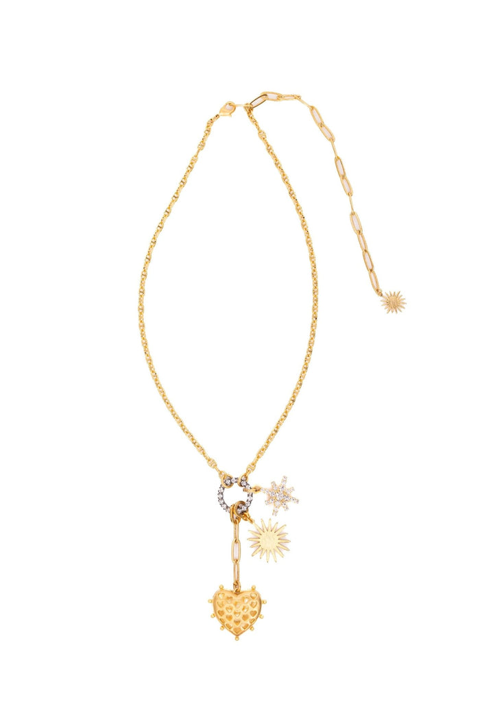 Elizabeth Cole Cerelia Necklace Gold