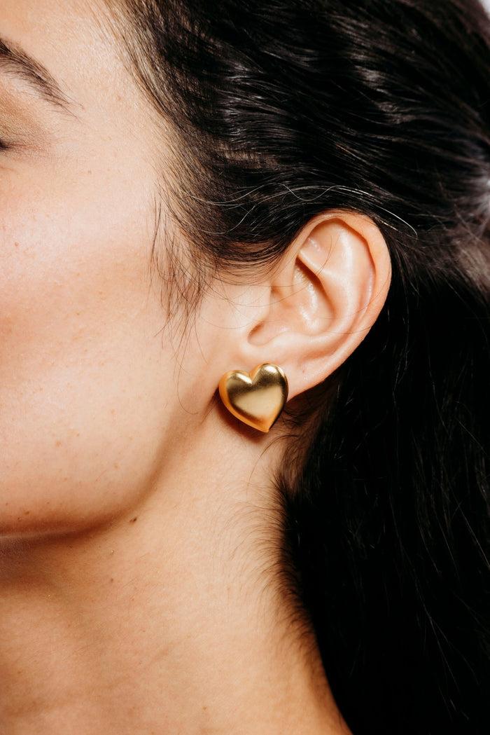 Elizabeth Cole Ciel Earrings Gold