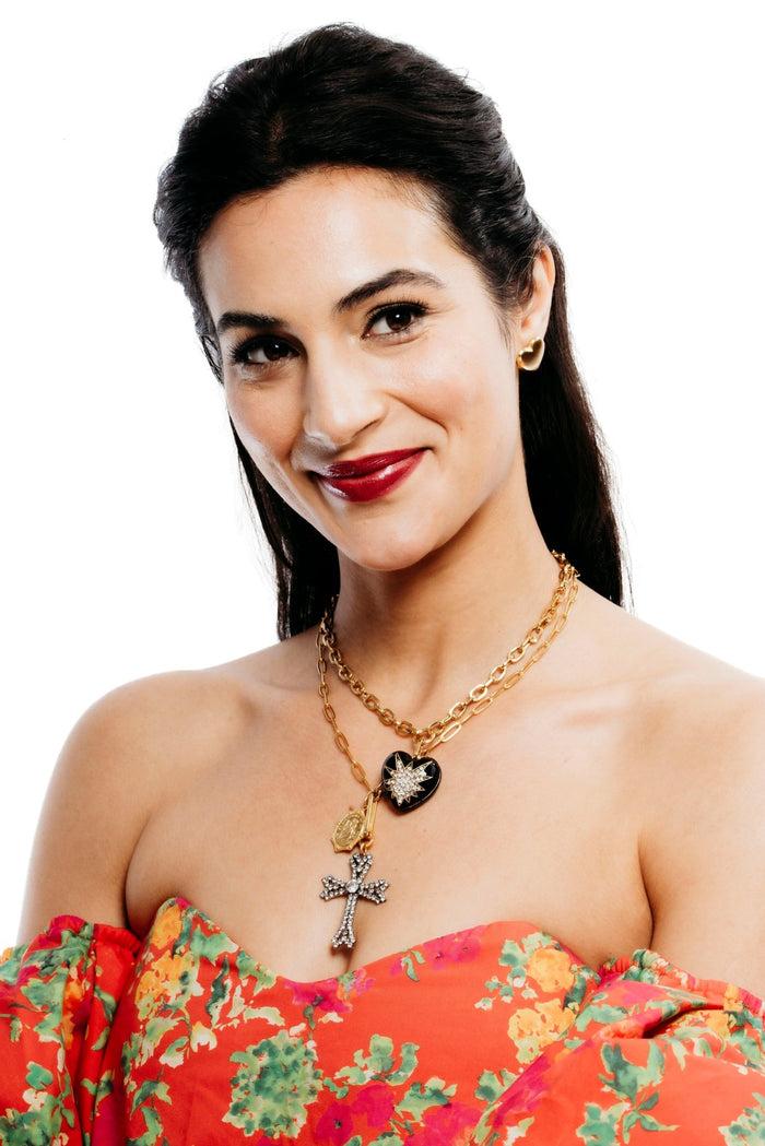 Elizabeth Cole Ciel Earrings Gold