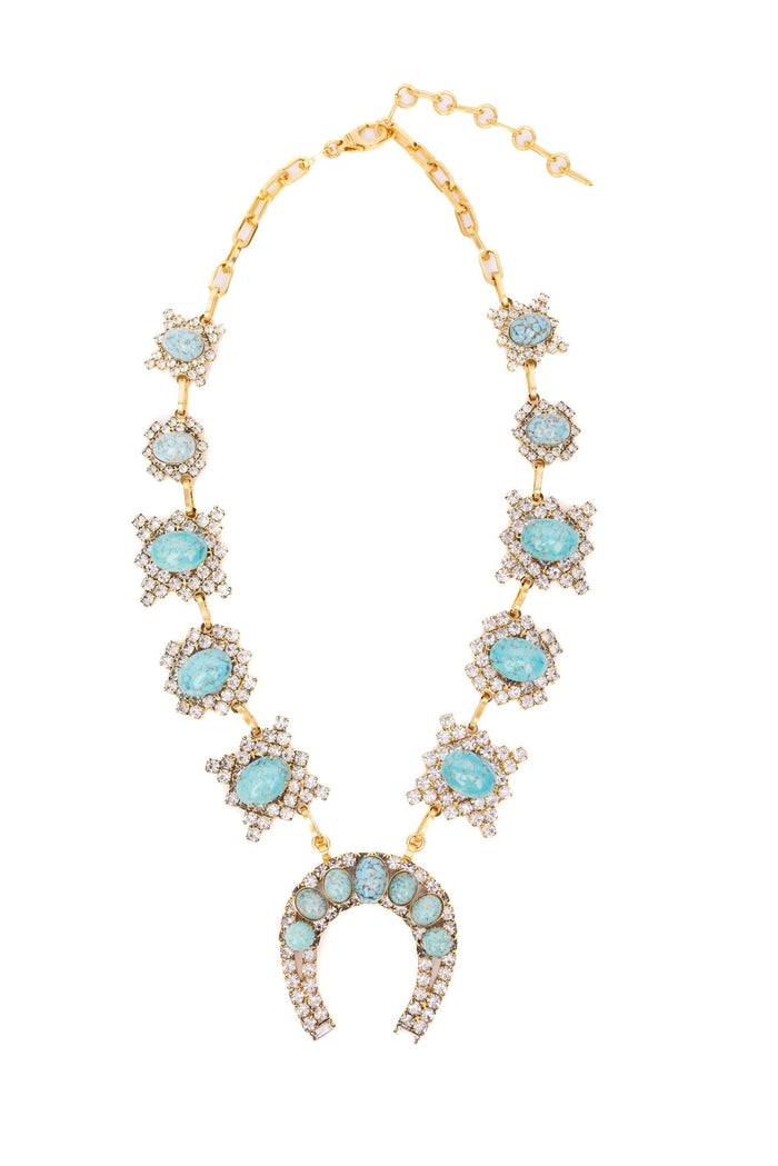 Elizabeth Cole Clarisse Necklace Green