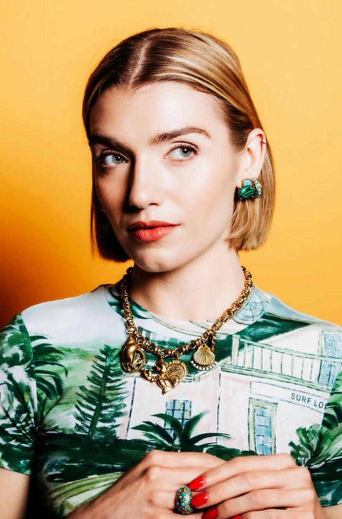 Elizabeth Cole Cockle Necklace Default Title