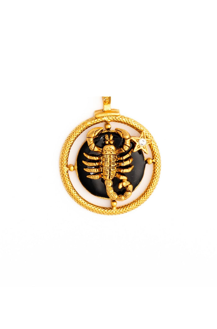 Elizabeth Cole Colorful Zodiac Charm Aquarius