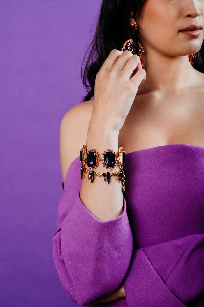 Elizabeth Cole Coreen Bracelet Green