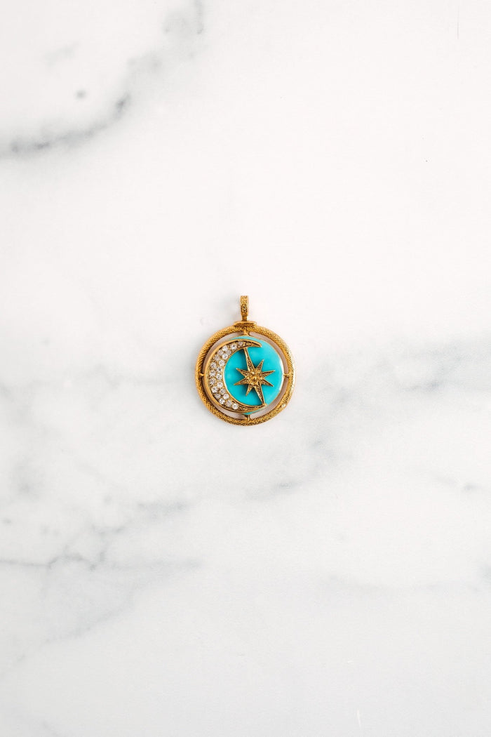 elizabeth cole Crescent Moon Blue