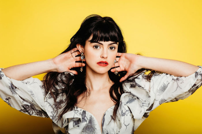 Elizabeth Cole Cythia Earrings Blue