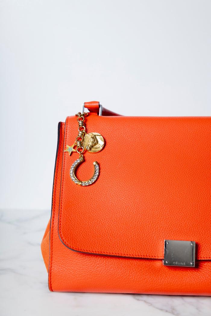 Elizabeth Cole Dakota Bag Charm Crystal