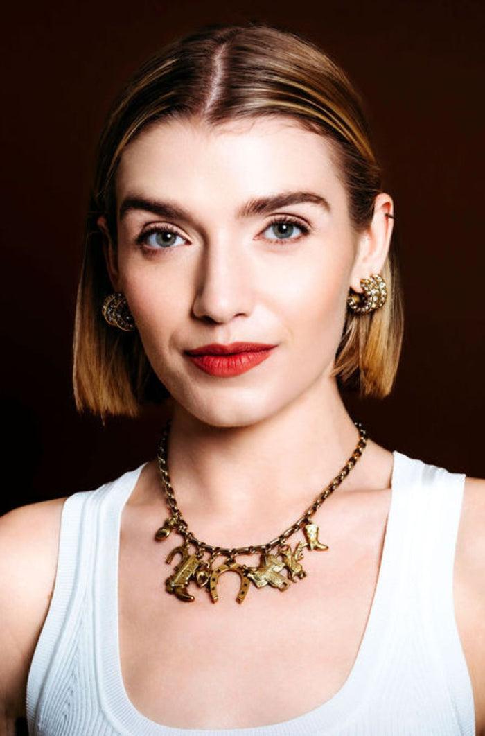 Elizabeth Cole Dakota Necklace Gold