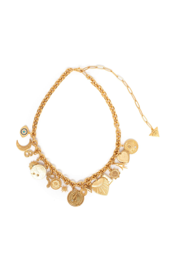 Elizabeth Cole Dayanna Necklace Gold
