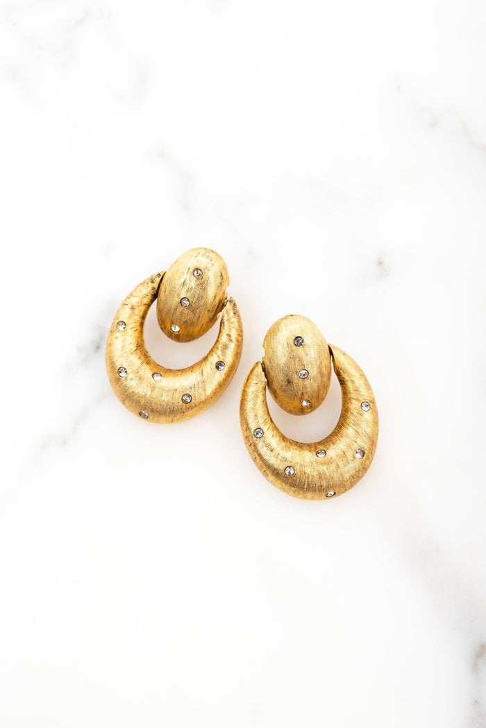 elizabeth cole Deasia Earrings Multi Gold